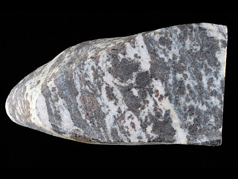 garnet sillimanite gneiss - width 13 cm
